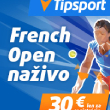 French Open na TV Tipsport