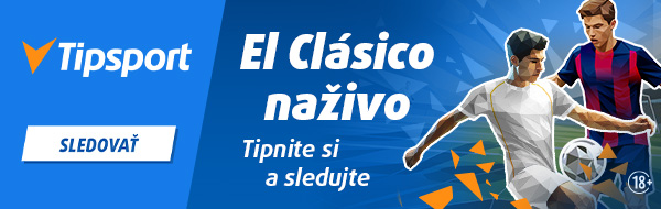 El Clásico naživo na TV Tipsport